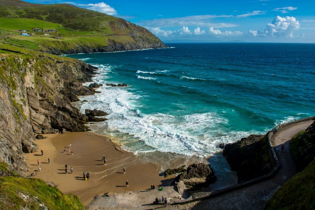 Sandstrand am Slea Head in Irland