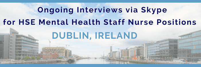 mental health nursing jobs in dublin